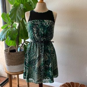 Women’s Animal Print Dress - Size M